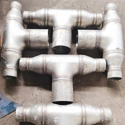 317L Stainless Hlau Yeeb Nkab Nrog Tee