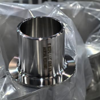 ASME B16.9 Lap Joint Stub Xaus Qhov Loj
